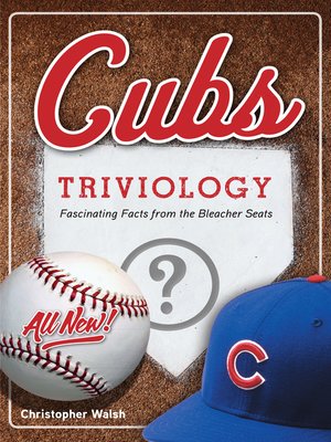 cover image of Cubs Triviology